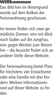 Willkommen Das Bild hier im Hintergrund wurde auf dem Balkon de
